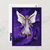 Paars Briefkaart (Voorkant / Achterkant)