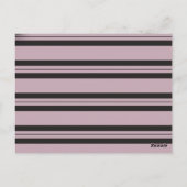 Paars Briefkaart van de partij Vlag Bunting Banner (Achterkant)