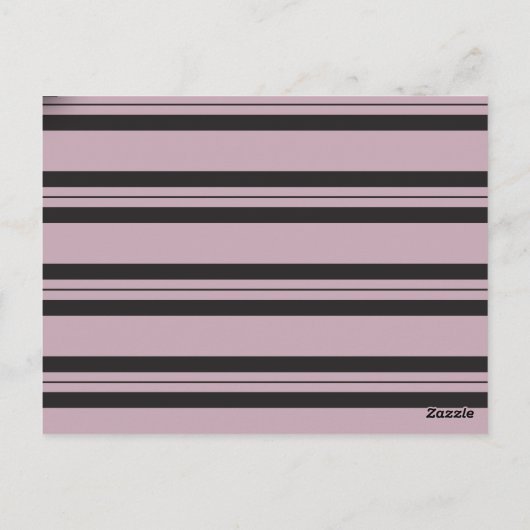 Paars Briefkaart van de partij Vlag Bunting Banner (Achterkant)