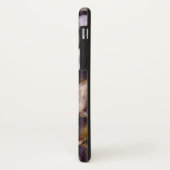 Paars bruin wit Agate-ontwerp Case-Mate iPhone Case (Achterkant/links)