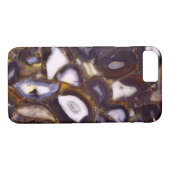 Paars bruin-wit-rotssteenpatroon Case-Mate iPhone case (Achterkant (Horizontaal))