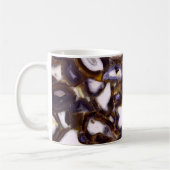 Paars bruin-wit-rotssteenpatroon koffiemok (Links)