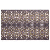 Paars bruin-wit-rotssteenpatroon stof (Fat Quarter)