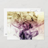 Paars bruine roky stof Abstract Briefkaart (Voorkant / Achterkant)