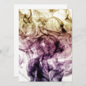 Paars bruine roky stof Abstract Kaart (Voorkant / Achterkant)
