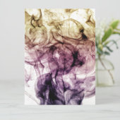 Paars bruine roky stof Abstract Kaart (Staand voorkant)