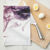 Paars bruine roky stof Abstract Theedoek (Quarter Fold)