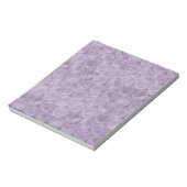 Paars bubbelplastic patroon notitieblok (Linkerzijde)