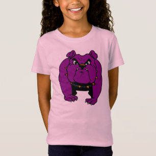 Paars Bulldog T-shirt