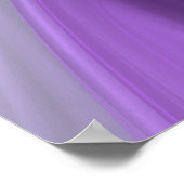 Paars Bunny Abstract Poster (Hoek)