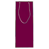 Paars & Burgundy  Wijn Cadeautas (Achterkant)