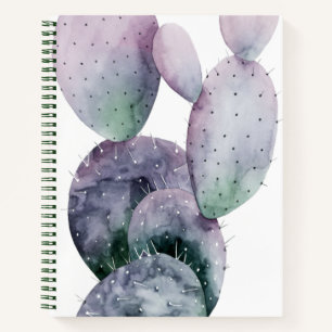 Paars Cactus Notitieboek