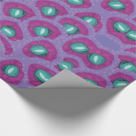 Paars Cadeaupapier (Hoek)