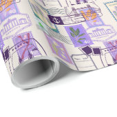 Paars Cadeaupapier (Rol Hoek)