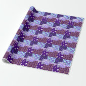Paars Cadeaupapier (Uitgerold)