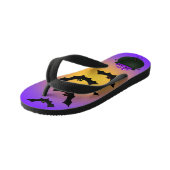 Paars Caldron en katten Kinder Teenslippers (Schuin)