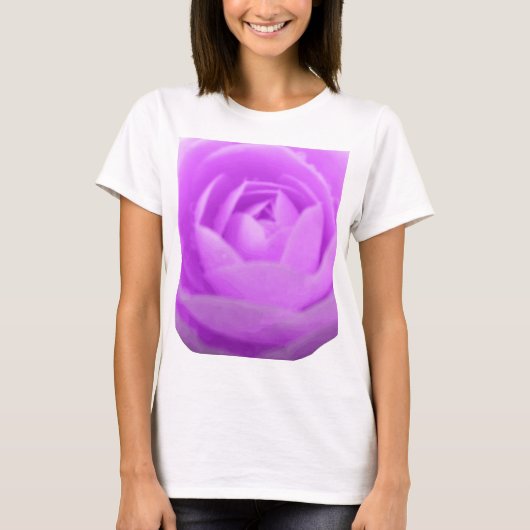 Paars Camellia T Shirt (Voorkant)