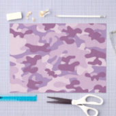 Paars camo-ontwerp tissuepapier (Craft)