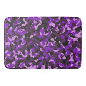 Paars camouflagepatroon badmat (Voorkant)