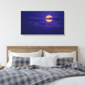 Paars Canvas Afdruk (Insitu (Slaapkamer))