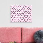 Paars Canvas Afdruk (Insitu (Woonkamer))