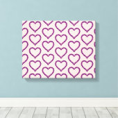 Paars Canvas Afdruk (Insitu (Houten vloer))