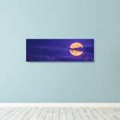 Paars Canvas Afdruk (Insitu (Houten vloer))