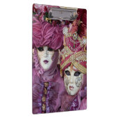 Paars carnavalskostuum, Venetië Klembord (Rechts)