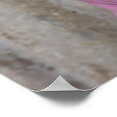 Paars carnavalskostuum, Venetië Poster (Hoek)