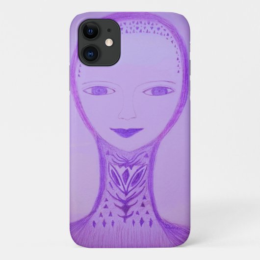 Paars Case-Mate iPhone Case (Achterkant)