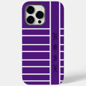 Paars Case-Mate iPhone Case (Achterkant)