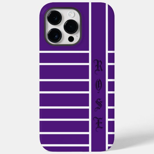 Paars Case-Mate iPhone Case (Achterkant)