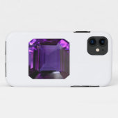 Paars Case-Mate iPhone Case (Achterkant (horizontaal))