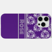 Paars Case-Mate iPhone Case (Achterkant (horizontaal))