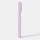 Paars | Chic Strepen Monogram iPhone Hoesje (Rechterkant)