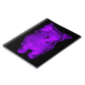 Paars Chihuahua Notitieboek (Linkerzijde)