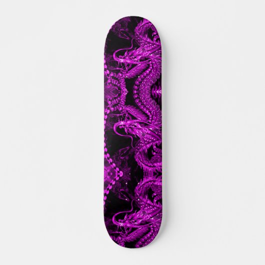 Paars-Chinese keizersdienst Persoonlijk Skateboard (Voorkant)