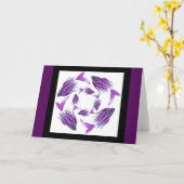 Paars Circuitkaart Kaart (Gele Bloem)