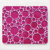Paars cirkelontwerp muismat (Voorkant)