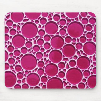 Paars cirkelontwerp muismat