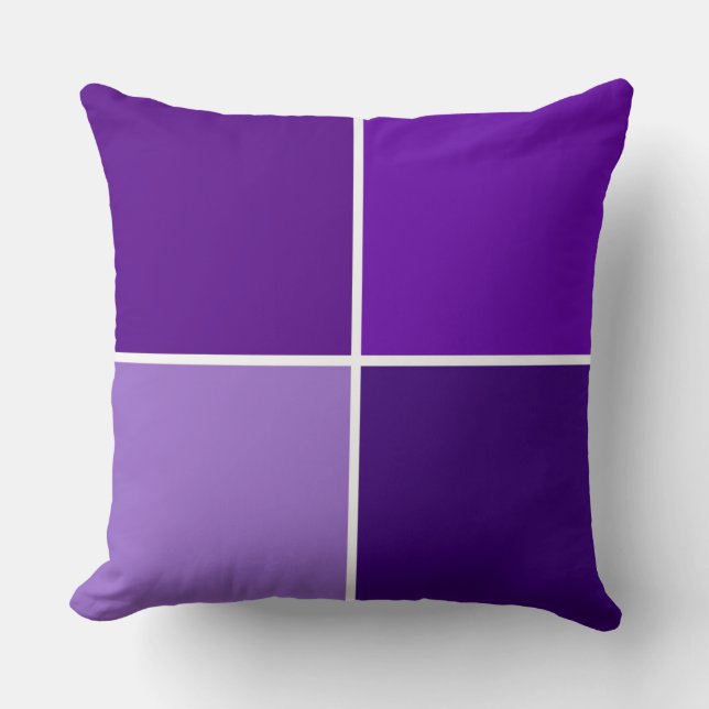 Paars controleurs kussen (Voorkant)