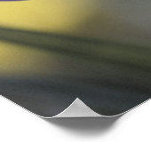 Paars Crocus poster (Hoek)