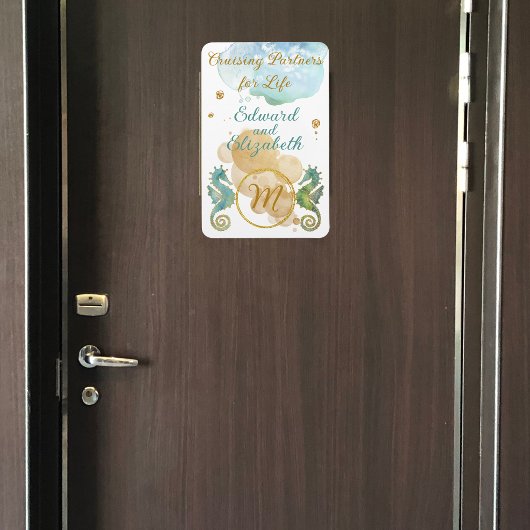 Paar's Cruising Partners for Life Seapaarden Magneet