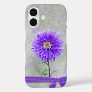 Paars Dahlia iPhone 16 Hoesje