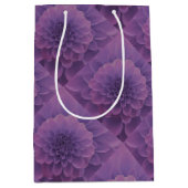 Paars Dahlia Medium Cadeauzakje (Voorkant)