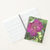 Paars Dahlia Notitieboek Journal (Binnen)