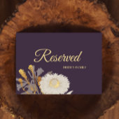 Paars Daisy Antiek Weddenschap Gereserveerd