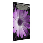 Paars Daisy Flower Mini Klembord (Schuin)