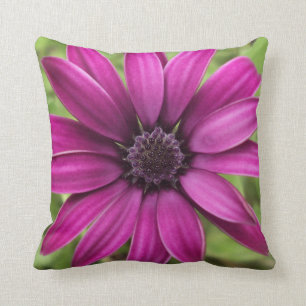 Paars Daisy Polyester Kussen