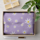 Paars-Daisy-weefselpapier Tissuepapier (Geschenk)